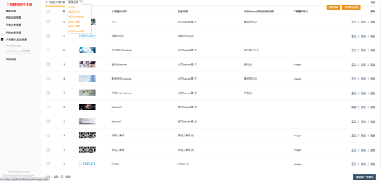 廣告圖片、留言管理概要-洛壹網(wǎng)絡自助建站系統(tǒng)